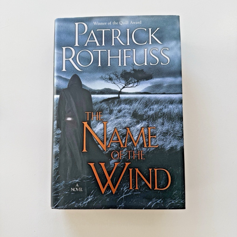 The Name of the Wind Patrick Rothfuss Hardcover 1st Ed/Late Print‎ - VERY GOOD